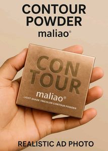 Maliao® Light Shade Tricolor Contour Powder