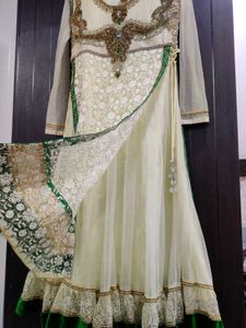 Elegant Embroidered Anarkali Kurta Set