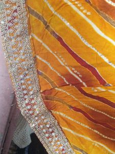 cotton tunic yellow, orange