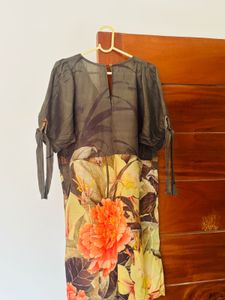 Floral Print Mini Dress