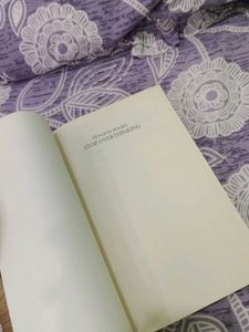 Stop Overthinking Book