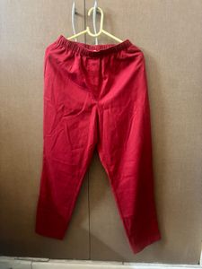 Red Trousers Foe Women