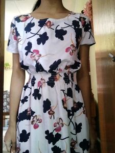 Floral Print Maxi Dress