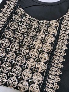 Elegant Black Kurta