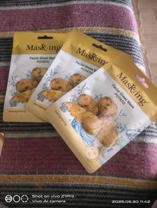 Pack Of 3 Masking Potato Sheetmask