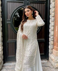 Cream Kurta Set