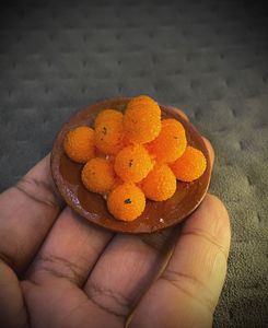 Motichur Laddu Fridge Magnet
