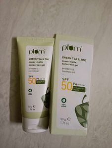 Plum Green Tea Sunscreen SPF 50
