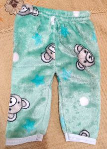 Bear Print Woolen Set