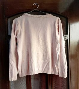 Pearl &amp; Flowers embellished sweater