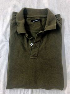 Olive Green Polo T-Shirt