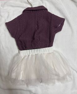 Cute Purple Skirt And Top