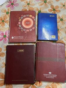 Vintage Diary Collection of 4