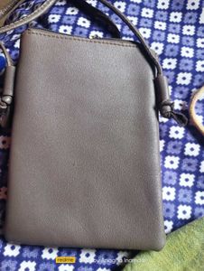 Gray Sling Bag