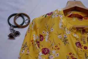 Yellow Kurti