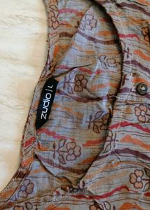 Zudio Large Floral Print Kurta Set