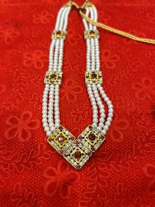 Designer Long Peral Necklace