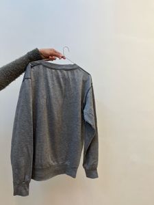 Grey Graphic Print Sweatshirt