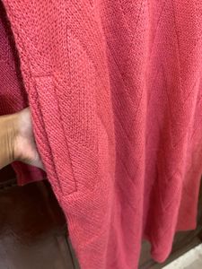 Stylish Pink Cardigan Sweater sabhyara brand