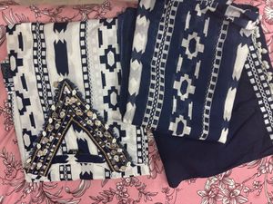 Boho Chic Embellished 3 Piece Kurta Set