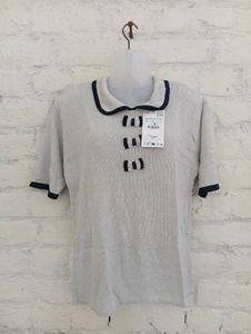 Cute Bow Detail Top