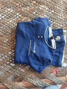 Quiksilver Long Sleeve Tee - Casual Blue