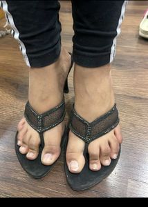 Metro Black Heels