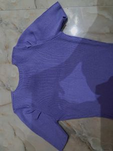 Purple Bodycon Dress