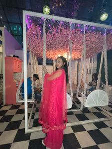 Pink Embroidered Kurta Set