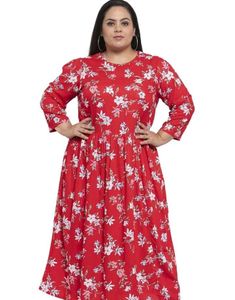 Printed A Line Kurta