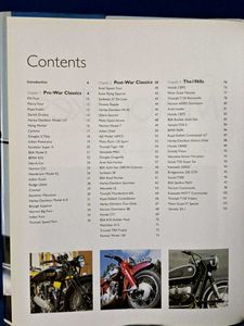 Classic Motorbikes ( Rare Book ) Motor Bikes Model