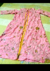 A Beautiful Long Gown With Shrug