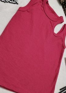 Shouler Cut Fitted Top