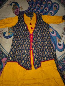New Yellow Kurti