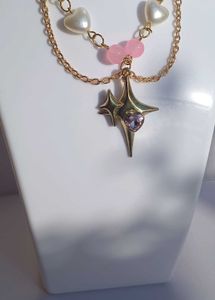 Golden Fairycore Necklace 🩷