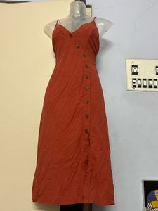 SHEIN BRANDED Casual Button-Down Midi Dress