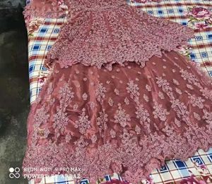 Elegant Maroon Embroidered Lehenga Choli Set