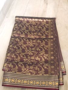 Price Drop Pure Silk Saree💙🩵