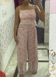 Pink Floral 3 Co-ord Set