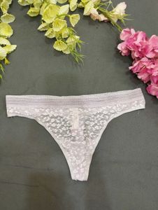 White Lace Thong💥