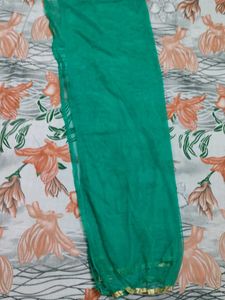 Green Embellished Blouse lehnga with Ruptta
