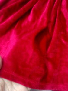 Red Sequin Sleeve Dress