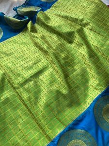 All Over Butta Pure Silk Saree With Blouse