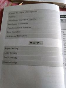 H. S English Exam Guide Book