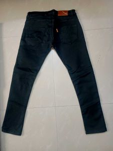 Men&#39;s New black denim