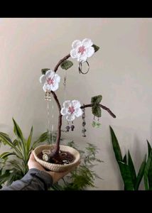 Handmade Crochet Jewellery Hanger