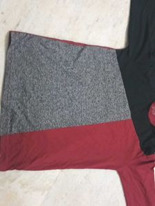 Color Block Long Sleeve Tee
