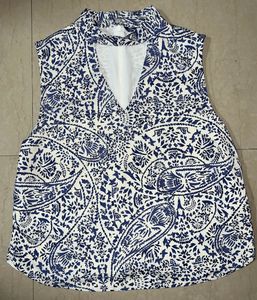 Multicolour Sleeveless Top