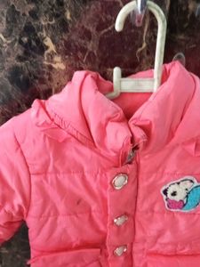 Cute Pink Padded Jacket