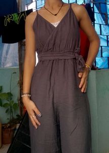 Stylish Grey Jumpsuit